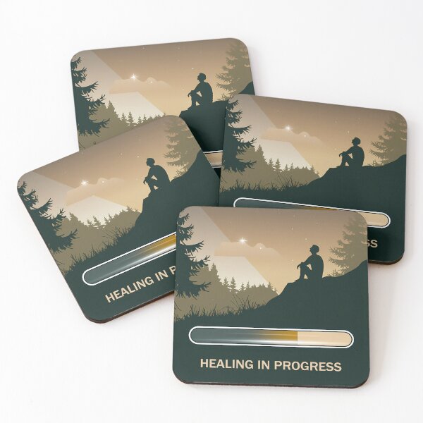 Item preview,  Healing in Progress – A Journey of Inner Peace designed and sold by ViviNyks.