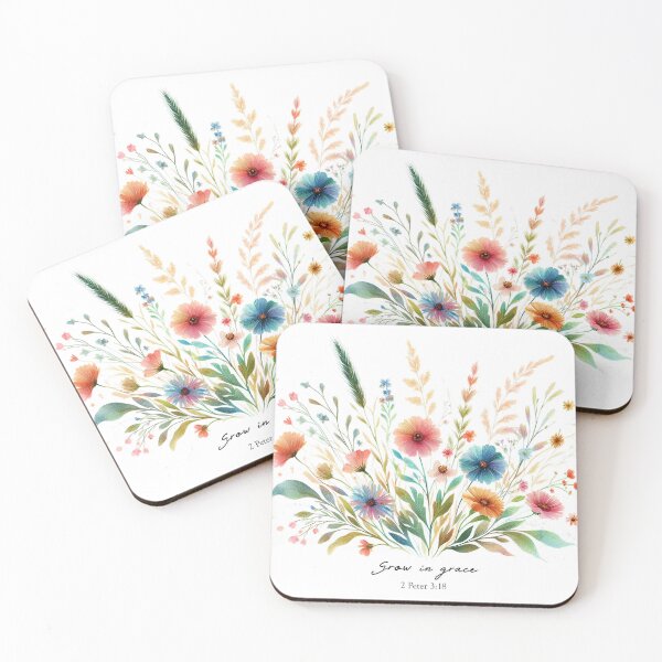 Item preview, Grow in grace floral designed and sold by ibelieveimages.