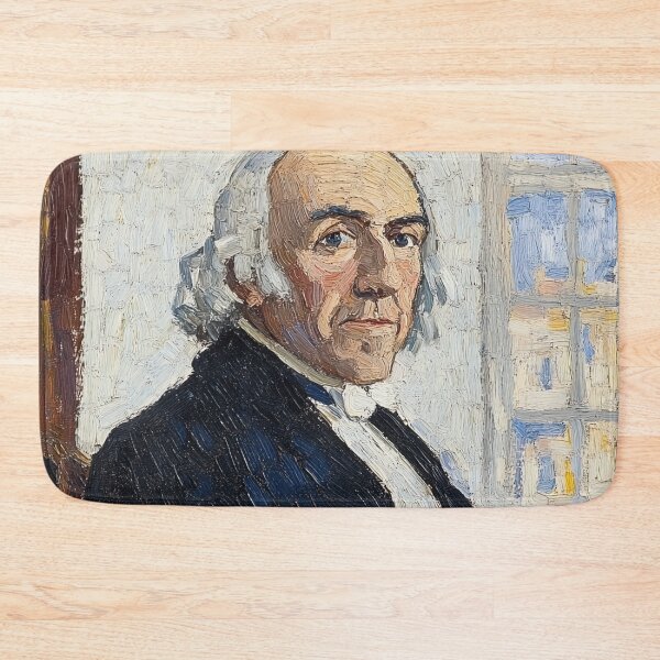 Item preview, Benjamin Franklin | Post-impressionist painting style designed and sold by ComicsFactory.