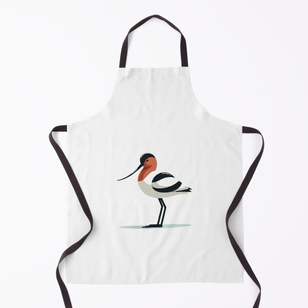Item preview, Stylized Avocet Bird with Long Beak and Elegant Plumage designed and sold by cave-canvas.