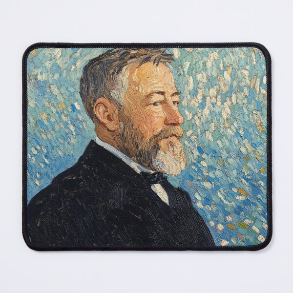 Item preview, Benjamin Harrison | Post-impressionist painting style designed and sold by ComicsFactory.