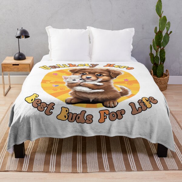 Item preview, Dogs and Cats:Best Buds For Life  designed and sold by bazstees54.