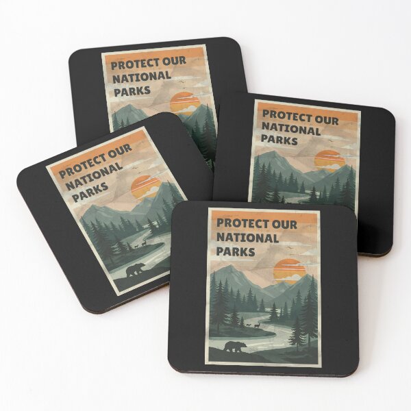 Item preview, Protect Our Parks - National Parks USA designed and sold by Dot1001.