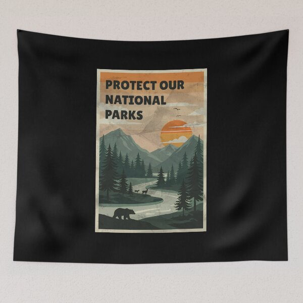 Item preview, Protect Our Parks - National Parks USA designed and sold by Dot1001.