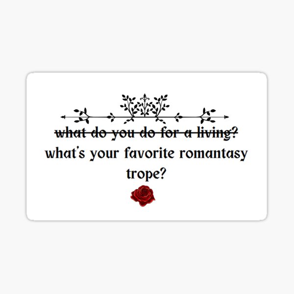 Item preview, romantasy trope designed and sold by soleilule.
