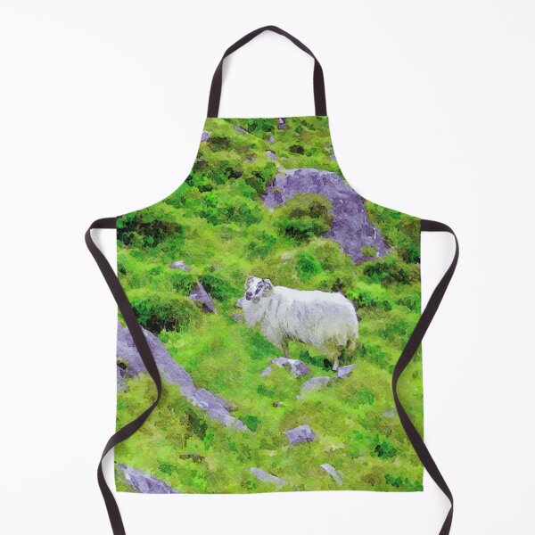 Item preview, Watercolor of a sheep on Conor Pass in Dingle Peninsula, Ireland designed and sold by GestaltImagery.