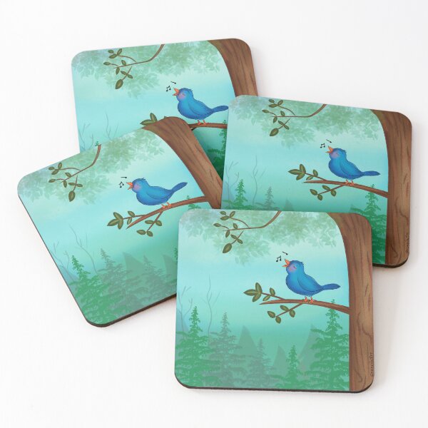 Item preview, blue bird designed and sold by reinoilustre.
