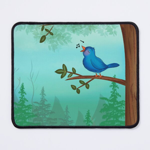 Item preview, blue bird designed and sold by reinoilustre.