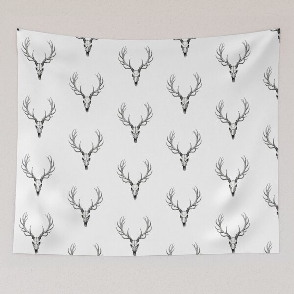 Item preview, Modern Trendy deer skull designed and sold by SOUFIANE1991.