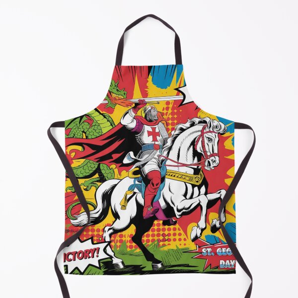 Item preview, St. George’s Day in pop art style designed and sold by Mystic Wild Studio.