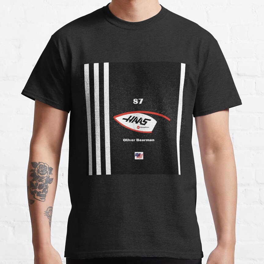 The Haas F1 Team “Oliver Bearman” Classic T-Shirt