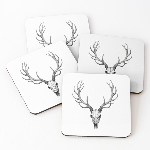 Item preview, Modern Trendy deer skull designed and sold by SOUFIANE1991.