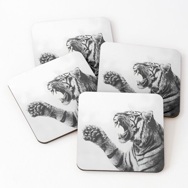 Item preview, Realistic Tiger pencil drawing designed and sold by Pencil-Art.