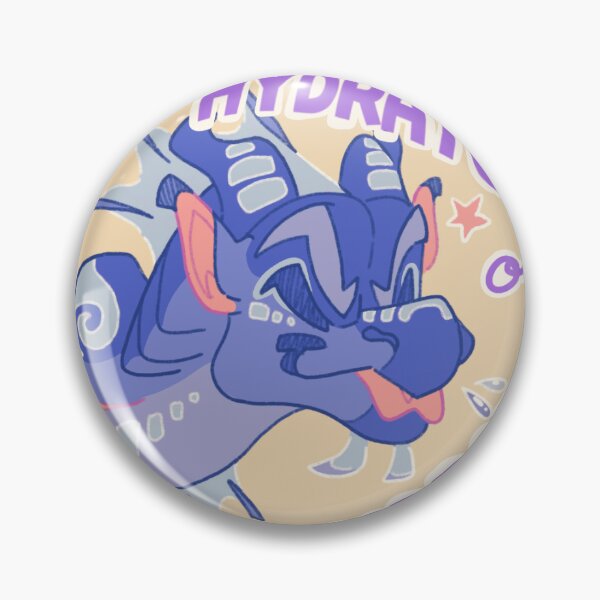 Item preview, Hydrate or diedrate - wings of fire sticker  designed and sold by NocturnalNova09.