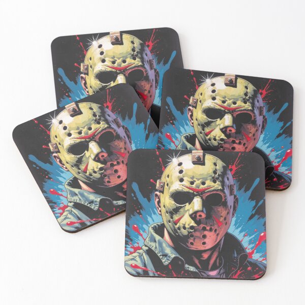 Item preview, Portrait of Jason Voorhees designed and sold by zero_ia_art.