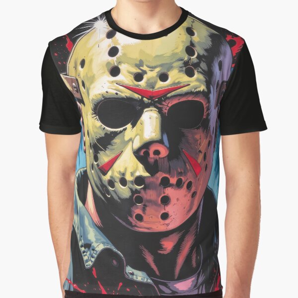 Item preview, Portrait of Jason Voorhees designed and sold by zero_ia_art.