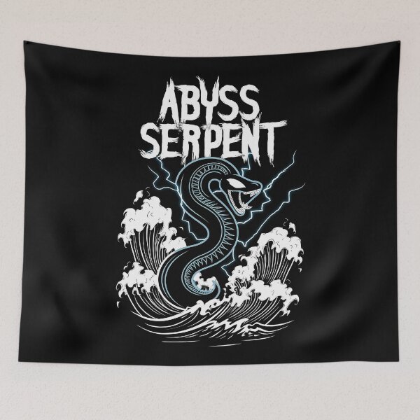 Item preview, Serpent of the Abyss designed and sold by Philip-p22.