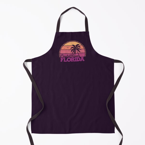 Item preview, Crystal River Florida Retro Sunset Local Pride Logo designed and sold by CRHPOD20.