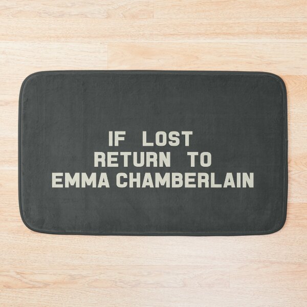 Item preview, If Lost Return to Emma Chamberlain Tee designed and sold by 2000sbabyangel.
