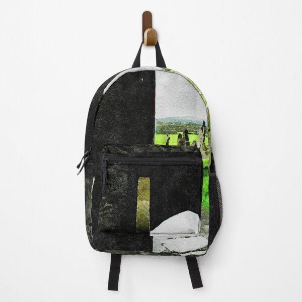 Item preview, Watercolor view through an archway into the Rock of Cashel cemetery designed and sold by GestaltImagery.