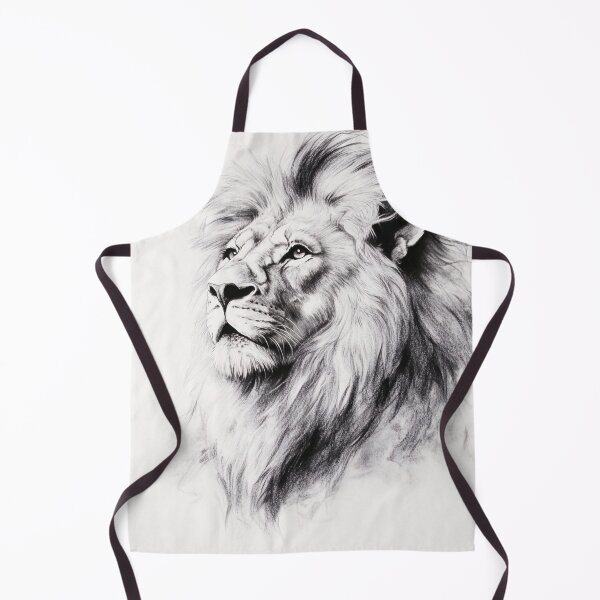 Item preview, Realistic lion pencil drawing designed and sold by Pencil-Art.