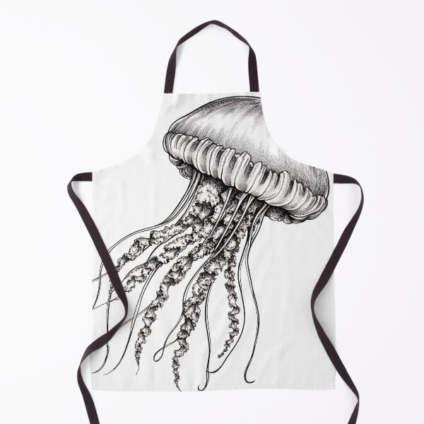 Item preview, Realistic jellyfish drawing designed and sold by Pencil-Art.