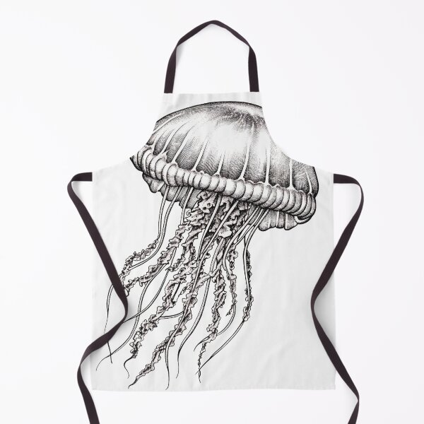 Item preview, Realistic jellyfish drawing designed and sold by Pencil-Art.