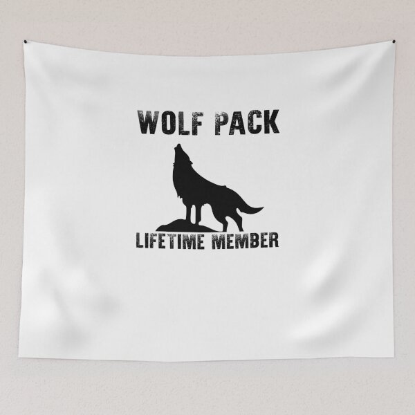 Item preview, Lifetime Wolf Pack Member  designed and sold by TeeTimeGuys.