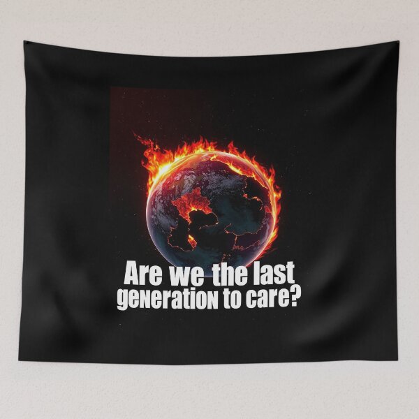 Item preview, Burning Earth: Are We Too Late? designed and sold by 442workshop.