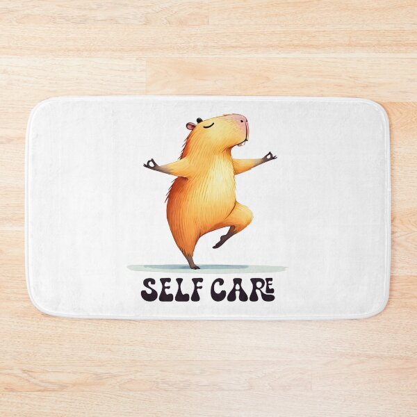 Item preview, Capybara in Balance: Self-Care with Yoga designed and sold by Polarisofficial.