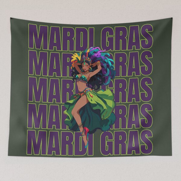 Item preview, MARDI GRAS DANCER designed and sold by La Loca.