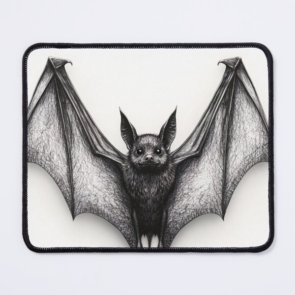 Item preview, Realistic pencil drawing of a Bat designed and sold by Pencil-Art.