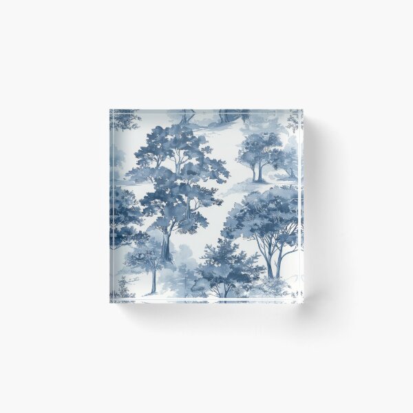 Item preview, Classic French Toile Pattern - Elegant Vintage Botanical Design designed and sold by Flowerbox Studio.