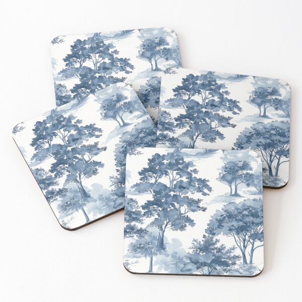 Item preview, Classic French Toile Pattern - Elegant Vintage Botanical Design designed and sold by Flowerbox Studio.