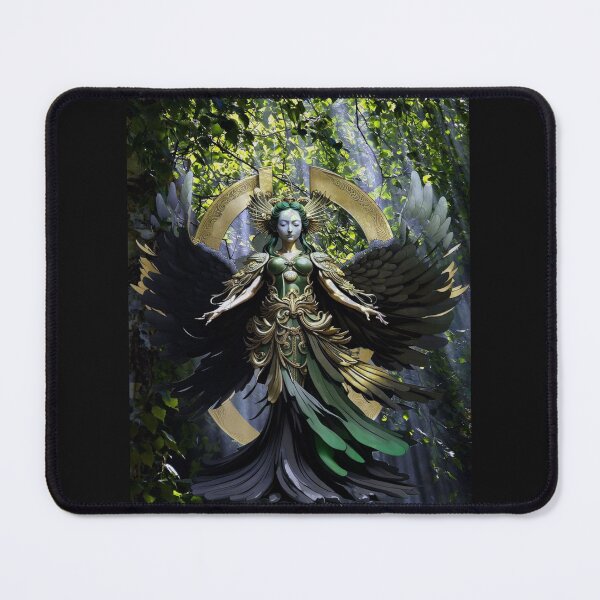 Item preview, Pop Art A Japanese Angel and the Spirit of the forest designed and sold by Helios Be. Lavsh.