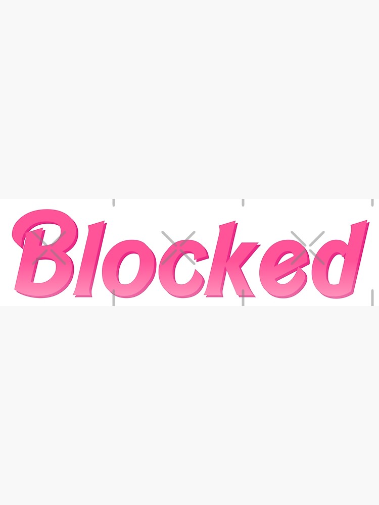 Blocked By Bob Club Greeting Card