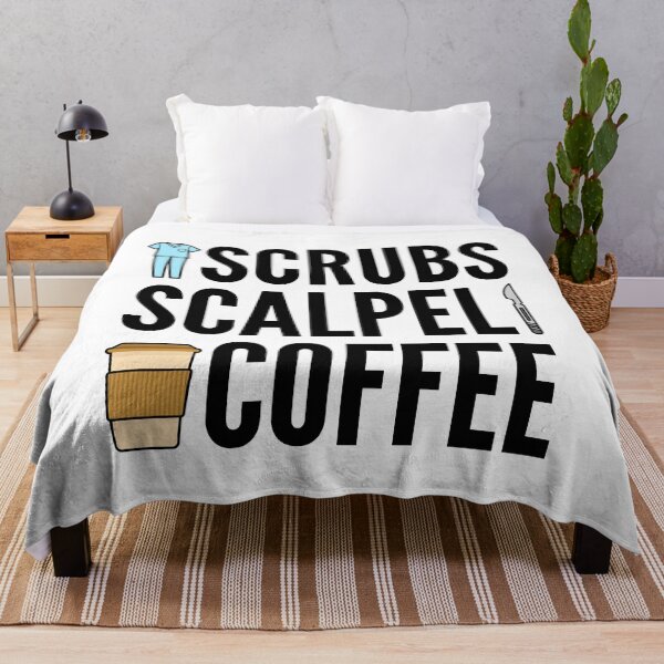 Item preview, Scrubs, Scalpel & Coffee designed and sold by iX-Physio.