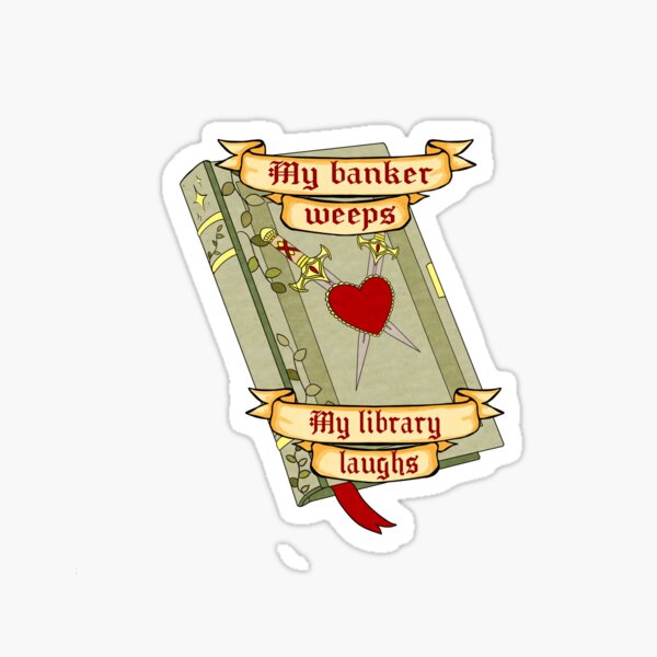 Item preview, my library laughs designed and sold by soleilule.