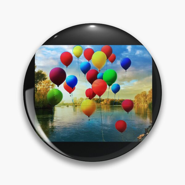 Item preview, Ballons over the river designed and sold by Helios Be. Lavsh.