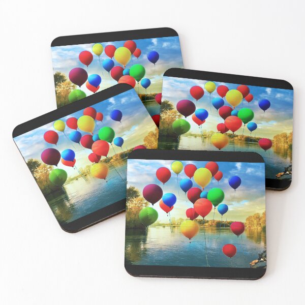 Item preview, Ballons over the river designed and sold by Helios Be. Lavsh.