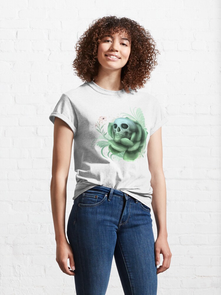 succulent skull tee