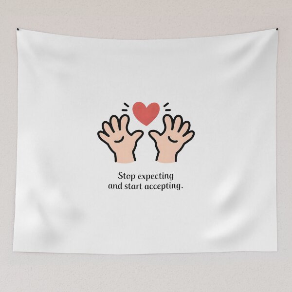 Item preview, Stop expecting and start accepting designed and sold by nimmitrends.