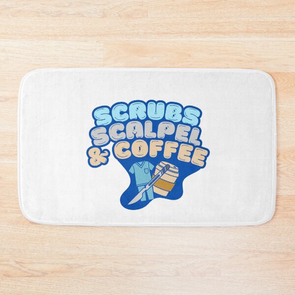 Item preview, Scrubs, Scalpel & Coffee designed and sold by iX-Physio.