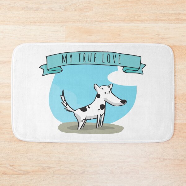 Item preview, My True Love, Stray Dog black Spots puppy. Pets. P15 designed and sold by ParissiFriends.