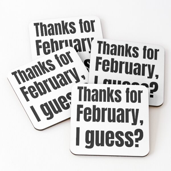 Item preview, Thanks for February, I Guess? – Black History Statement designed and sold by Creative Spark.