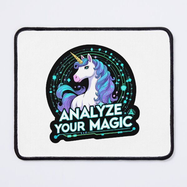 Item preview, Analyze Your Magic Unicorn designed and sold by zoughlal.