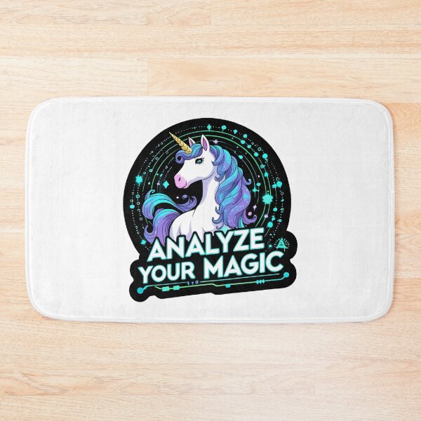 Item preview, Analyze Your Magic Unicorn designed and sold by zoughlal.