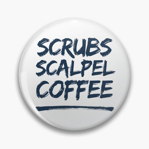 Item preview, Scrubs, Scalpel & Coffee designed and sold by iX-Physio.