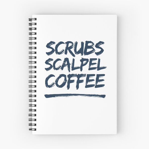 Item preview, Scrubs, Scalpel & Coffee designed and sold by iX-Physio.