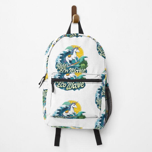 Item preview, Ride the Eco Wave Unicorn designed and sold by zoughlal.